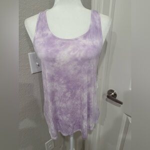NWT American Eagle Outfitters Purple Tie-Dye Tank Top Sz M